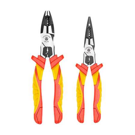 2 Pack LAOA Insulated Pliers Set LA322108 plus LA322208