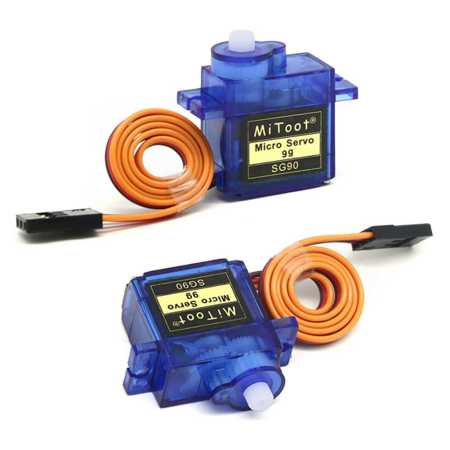 2pcs 1.6KG Servo for Robotics and Radio Controlled Applications