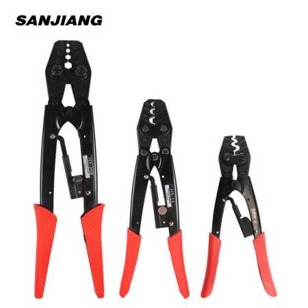 Crimping Tools for Non Insulated Terminals AWG 22 6 Polished Jaw