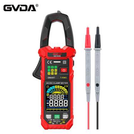 Digital Clamp Meter AC DC Current 6000 Counts True RMS