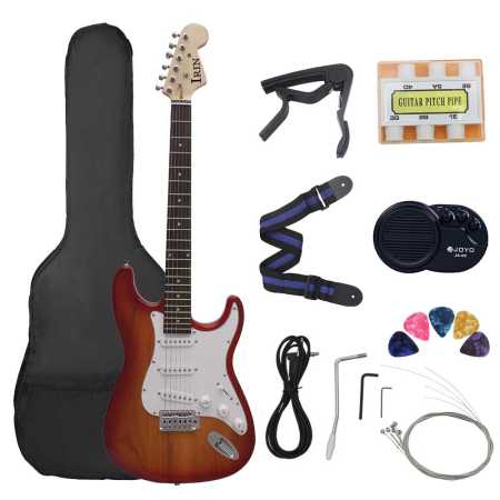 Irin ST Electric Guitar 39 Inch 6 String 21 Frets with Accessoriesjpg