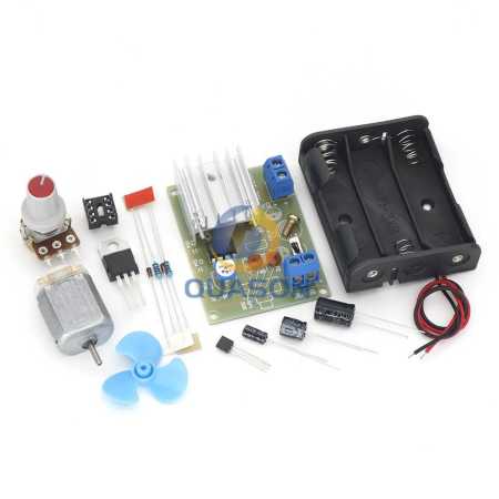 NE555 Motor Speed Regulation Kit