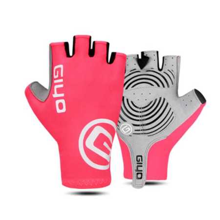 Pink Gloves for Bike Riding Fingerless