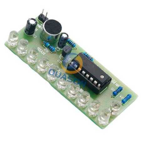 Sound Activated Sound LED Waterfall Meter Kit