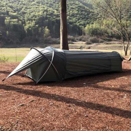 Sylaeto  Bivi Bag Tent with Dual Side Entry Green Color