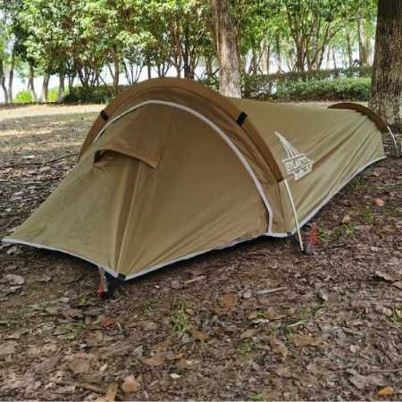 Sylaeto  Bivy Bag Tent with Dual Vents Brown Color