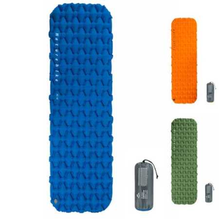 Ultralight Hiking Mats Only 550 grams Blue Orange and Green