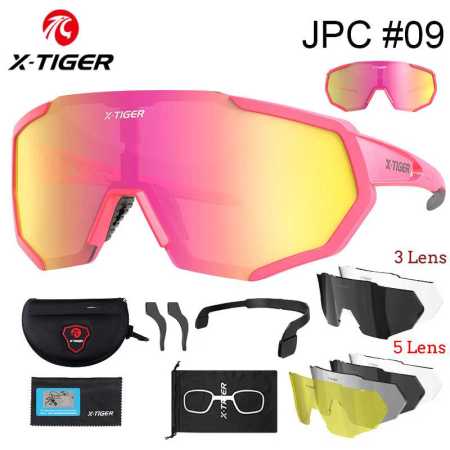 X Tiger Sunglasses for Cycling with up to 5 Lens